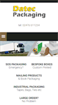 Mobile Screenshot of datecpackaging.com